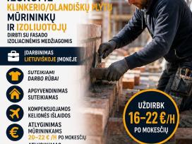 Reikalingi darbuotojai užsienyje!