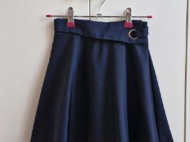 Mėlynas mokyklinis sijonas 122cm