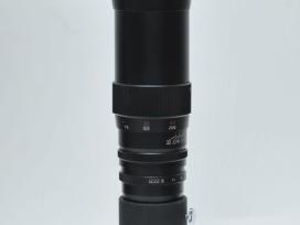 Mamiya Sekor 400mm F/6 į MacBook Pro ar kita Apple