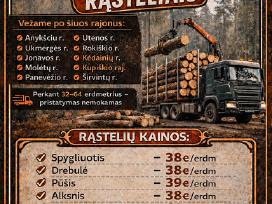 Malkinė mediena rąsteliais