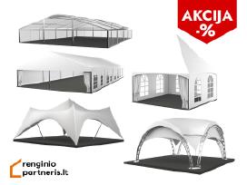 Pvc ir Pe renginių palapinės - Geriausios kainos