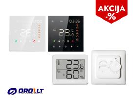 Termostatai, Geriausia kaina, Didelis asortimentas