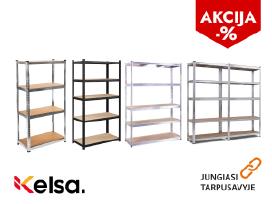 Sandėliavimo lentynos, stelažai - Geriausia kaina