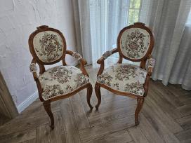 Fotelių pora klasikinio Louis XVI stiliaus