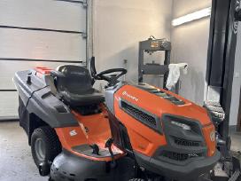 Vėjos traktoriukas / žoliapjovė husqvarna