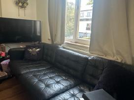 Odinė sofa Landskrona 5 žm