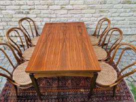 Vintažinis mid century valgomojo stalas