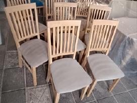 8 Ąžuolinės kėdės iš Danijos