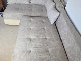Kampinė sofa - lova
