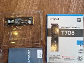 Crucial T705 4tb Gen5 Nvme M.2 SSD Ct4000t705ssd3