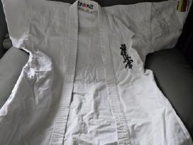 Karate kimono,apsaugos,pirštinės 140cm vaikui