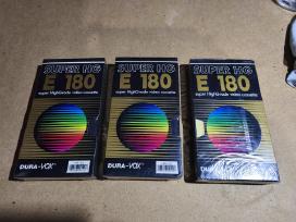 Naujos Vhs vaizdo kasetės Dura-vox Super Hg E-180