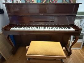 Hofmann Pianinas ir reguliuojama pianino kėdė
