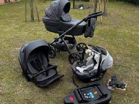 Tutis Uno 5+ su Tutis Elo Lux kėdutė + izofix bazė