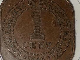 Malaja 1 centas 1945