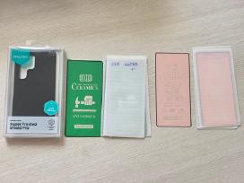 Samsung S25 Ultra Nillkin dėklas ir 5x ekrano