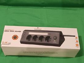 Ilgintuvas su naktine LED lempute Desk Strip Power