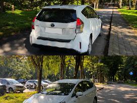 Prius + facelift ir Prius + nuoma bolt uber