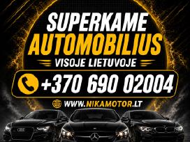 Superkame Automobilius Visoje Lietuvoje