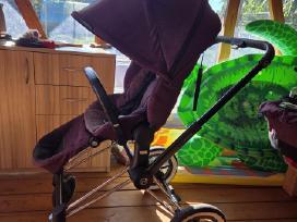 Cybex Priam V3(2in1)chrome + naujas cybex vokelis