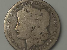 JAV doleris – Morgan Dollar 1887-o (New Orleans)