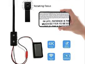 4k WiFi mini Kamera Tekstui