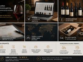 Parduodamas paruoštas alkoholinių gėrimų e-commerc