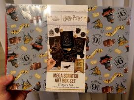 Kūrybinis rinkinys „Harry Potter Mega Scratch Art