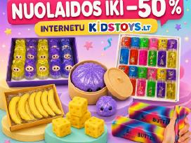 Squishy antistresiniai žaislai