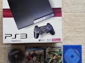 PS3 slim su žaidimais