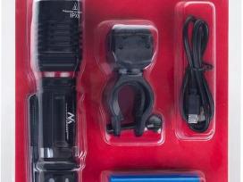 Maclean Mce220 LED žibintas su dviračio laikikliu