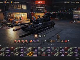 World of tanks Eu acc 408 Tankai Garaze