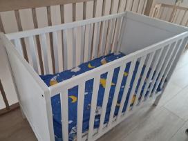 Vaikiška Ikea lovytė + 2 čiužiniai