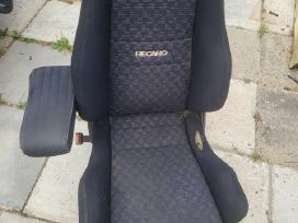 Recaro sedyne. Lopsiai sport