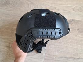 Airsoft Šalmas Juodas M Dydis