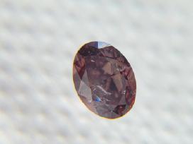 Natūralus deimantas 0.51 ct (rožinės spalvos)