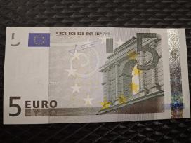 5 euro banknotas 2002m antras parasas
