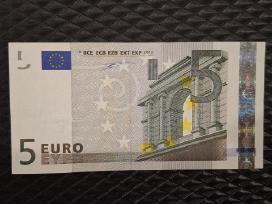 5 euro banknotas 2002 pirmas parasas