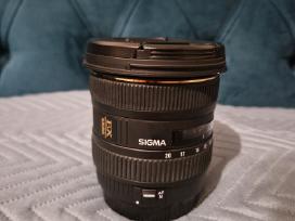 Sigma 10–20mm F4–5.6 Ex Dc objektyvas– puiki būklė