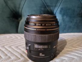 Canon Ef 85mm f/1.8 Usm – puikios būklės