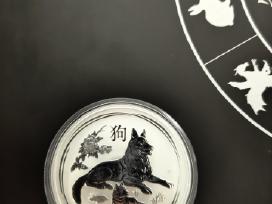 Sidabrinė moneta Perth Mint 2018 Year of the Dog