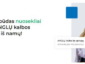 Išmok Anglų kalbą per 100 pamokų!