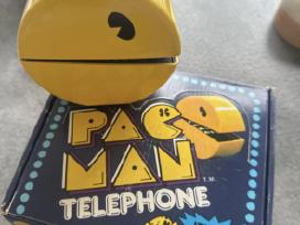Kolekcinis Pac-man stalo telefonas 1980 m. retro
