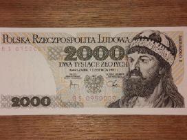 Lenkijos 2.000 zlotų banknotas