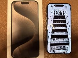 iPhone 15 pro Natural titanium 128gb