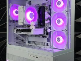 Baltas kompiuteris 7800x3d + Rtx 5060 Ti 32gb Ddr5