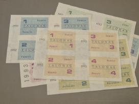 1992-1993 Maisto talonų rinkinukas Unc