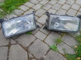 VW Passat B3 priekiniai žibintai
