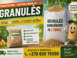 Granulės katilams ir krosnelė 340€