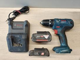 Bosch Pro 18v suktuvas baterijos pakrovėjas